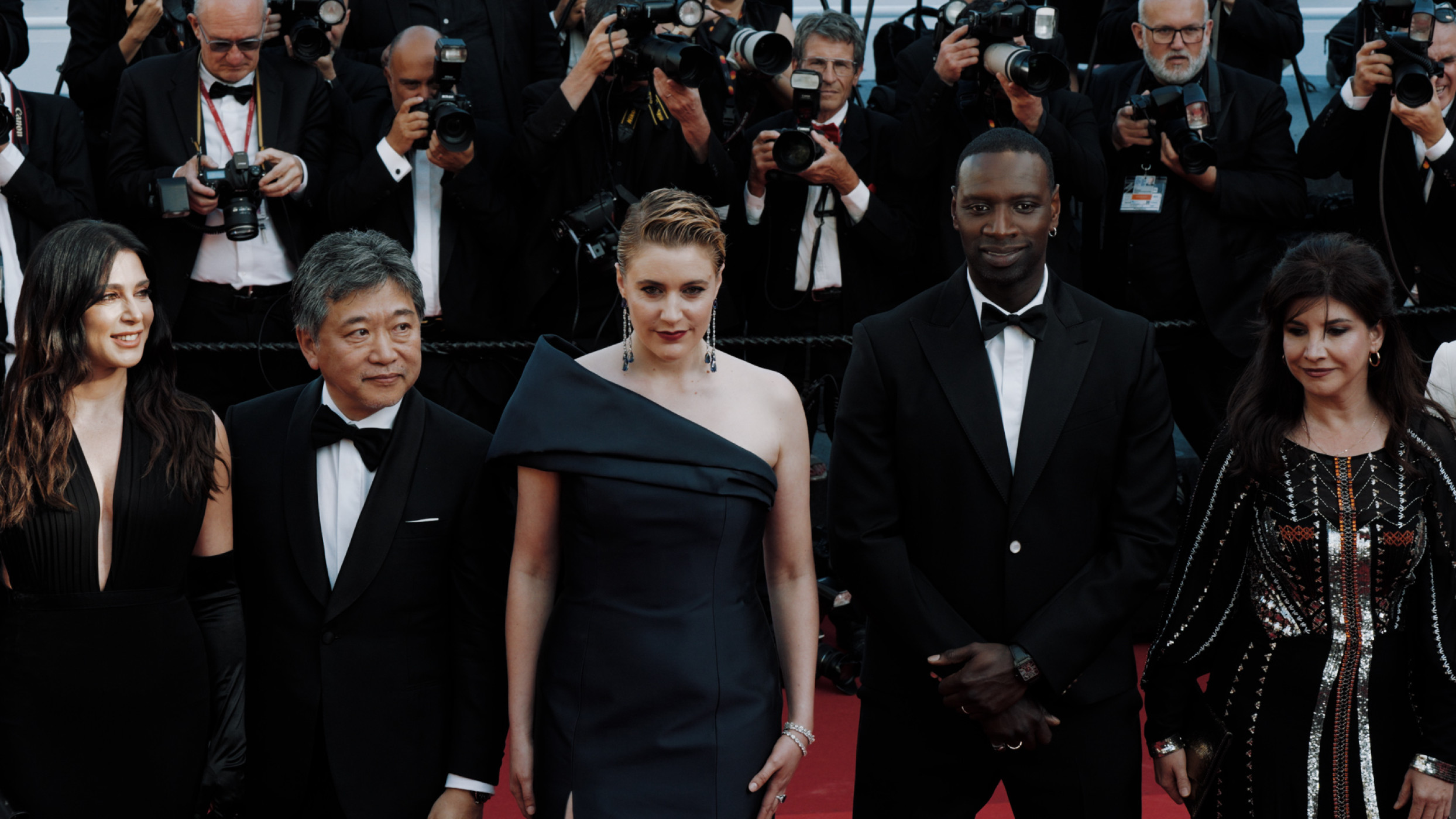 Nadine Labaki, Kore-Eda Hirokazu, Greta Gerwig, Omar Sy, Ebru Ceylan