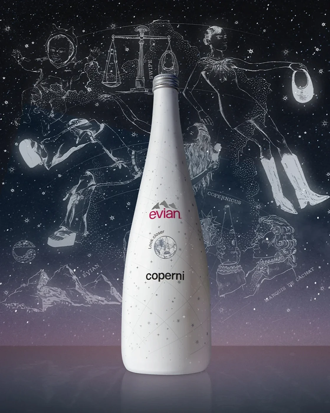 Evian x Coperni