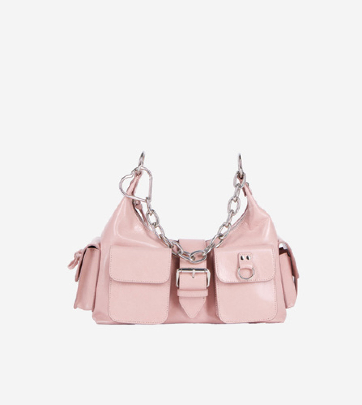 SAC AMELIA LISSE CHAINE ROSE: €445