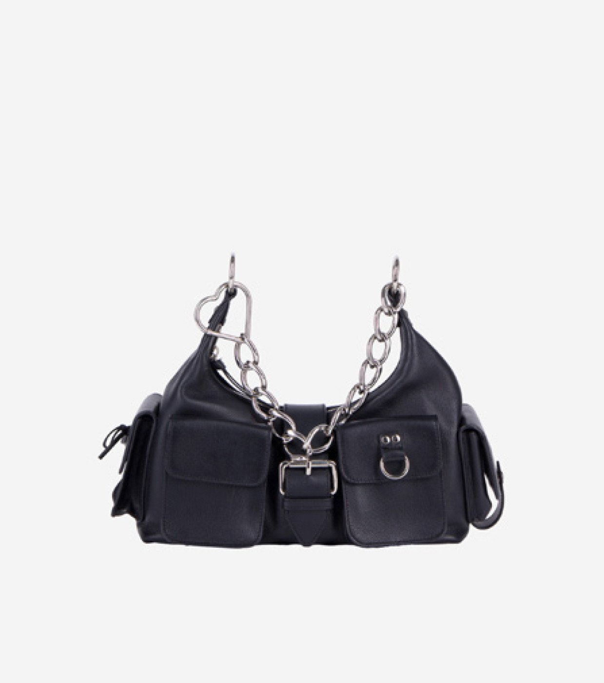 SAC AMELIA LISSE CHAINE NOIR: €445