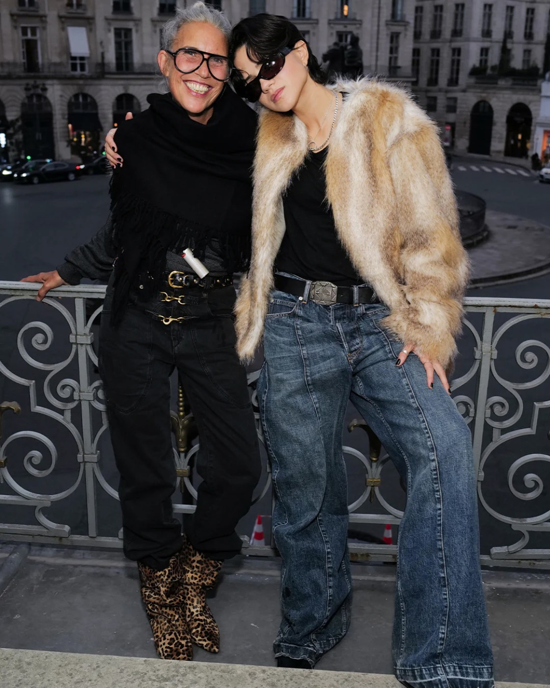 Isabel Marant and Sasha Calle