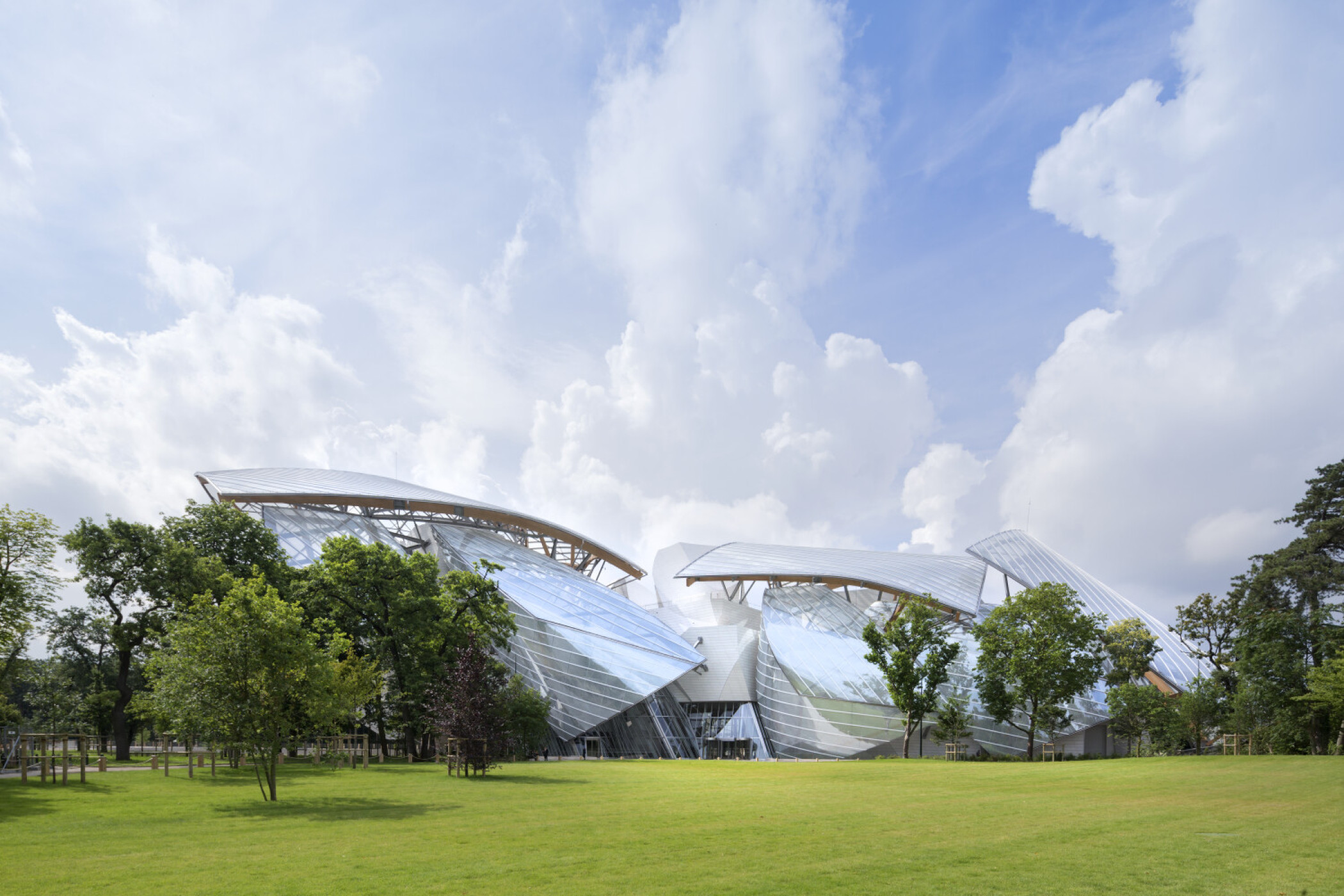 Fondation Louis Vuitton, designed by Frank Gehry