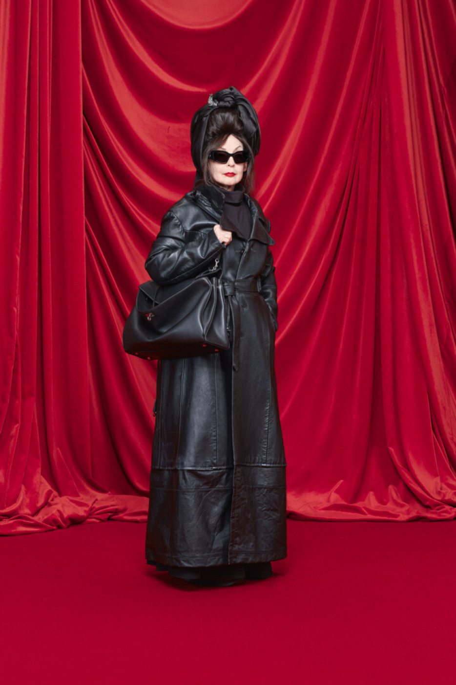 Diane Pernet balenciaga ss24 lookbook