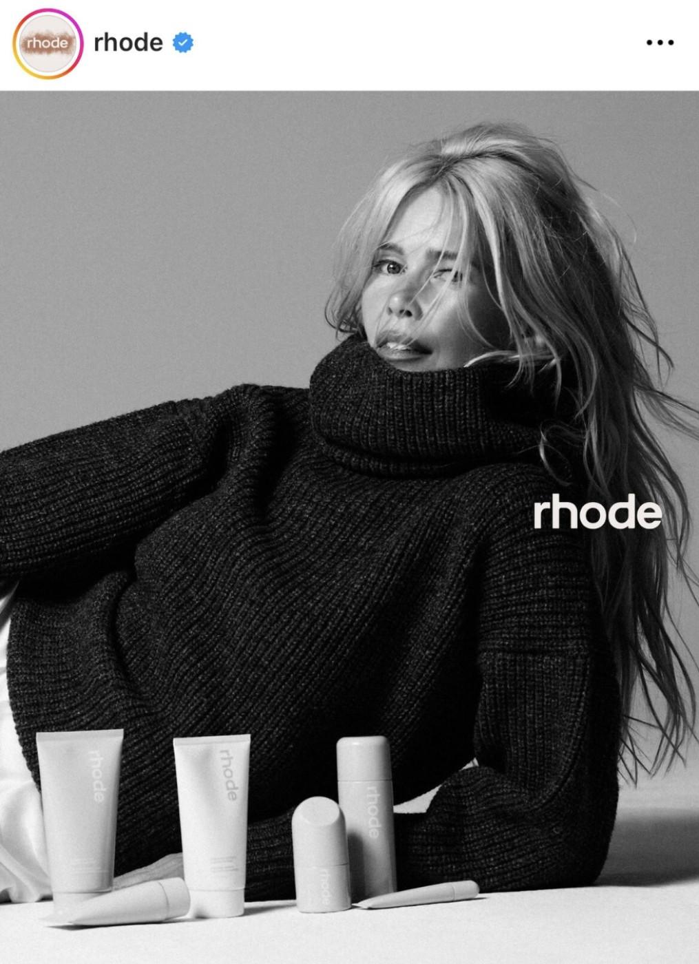 Claudia Schiffer For rhode