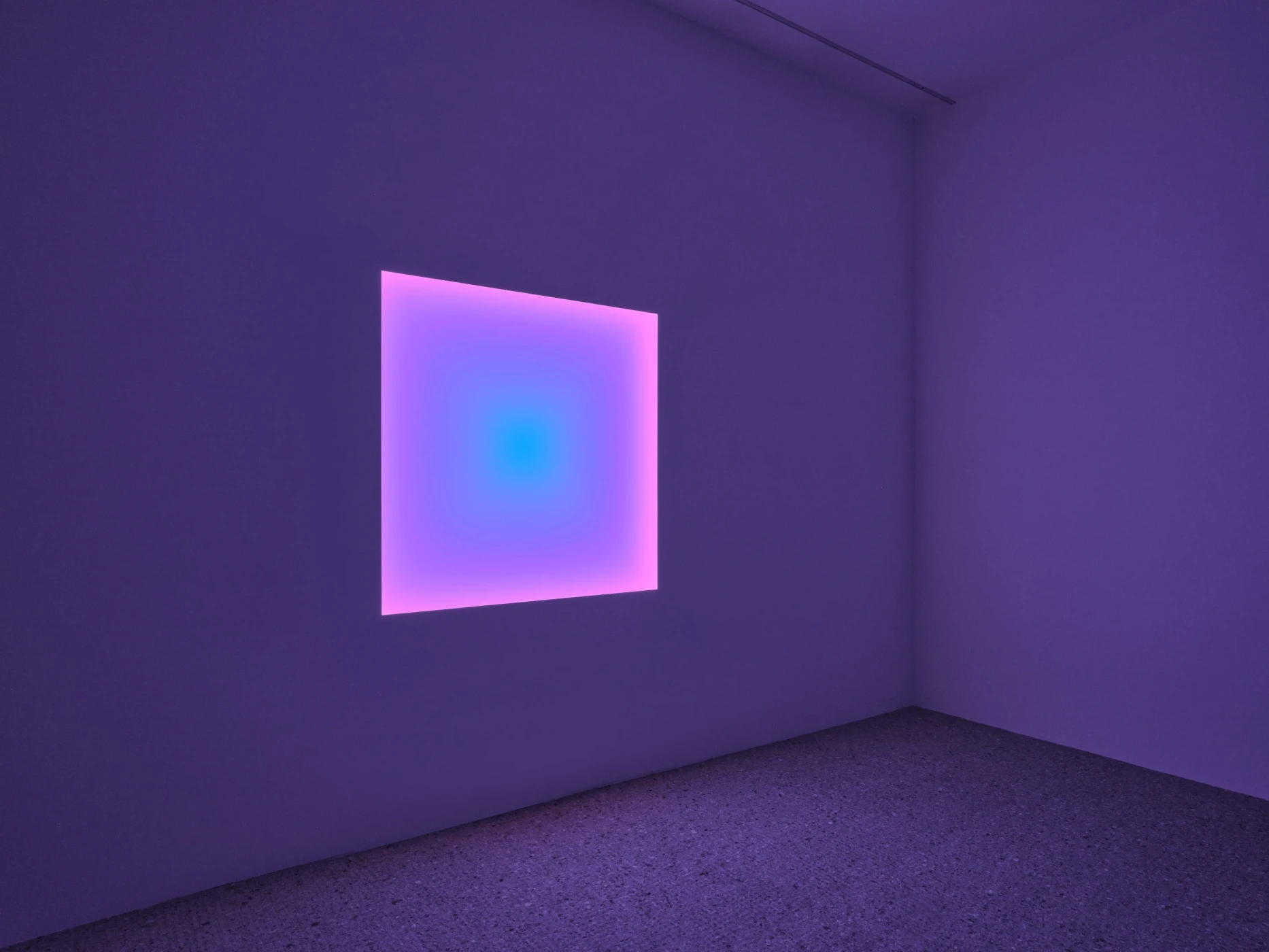 James Turrell At One, 2024, installation view © James Turrell Photo: Thomas Lannes Courtesy the artist and Gagosian