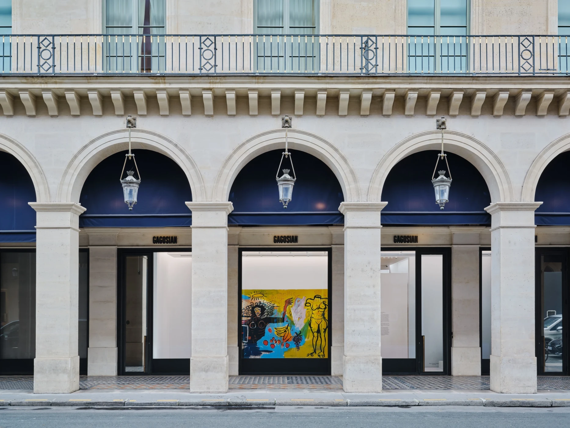 JEAN-MICHEL BASQUIAT Venus, 2024, installation view © Estate of Jean-Michel Basquiat. Licensed by Artestar, New York Photo: Thomas Lannes Courtesy Gagosian