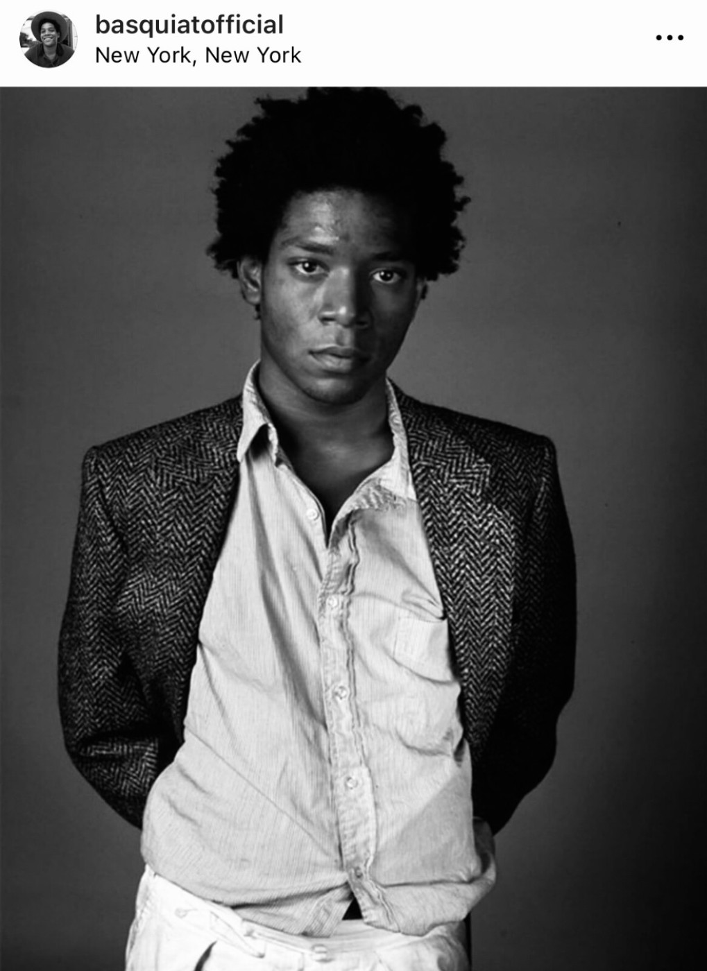 Jean-Michel Basquiat Photo by Richard corman