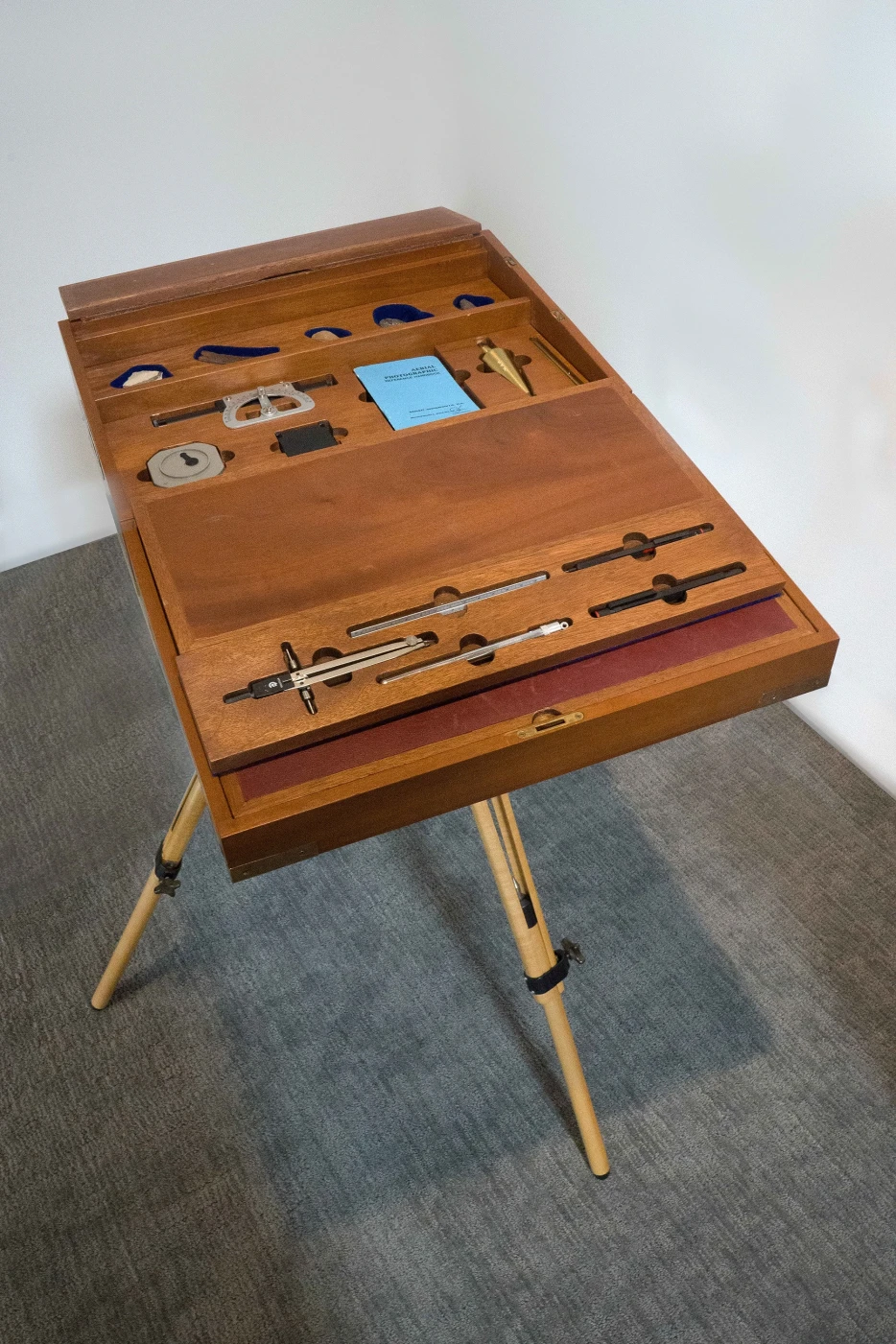 JAMES TURRELL Lap Desk, 1990 Mixed media 20 1/2 x 28 x 5 inches (52.1 x 71.1 x 12.7 cm)  © James Turrell Photo: James Turrell Studio Courtesy the artist and Gagosian