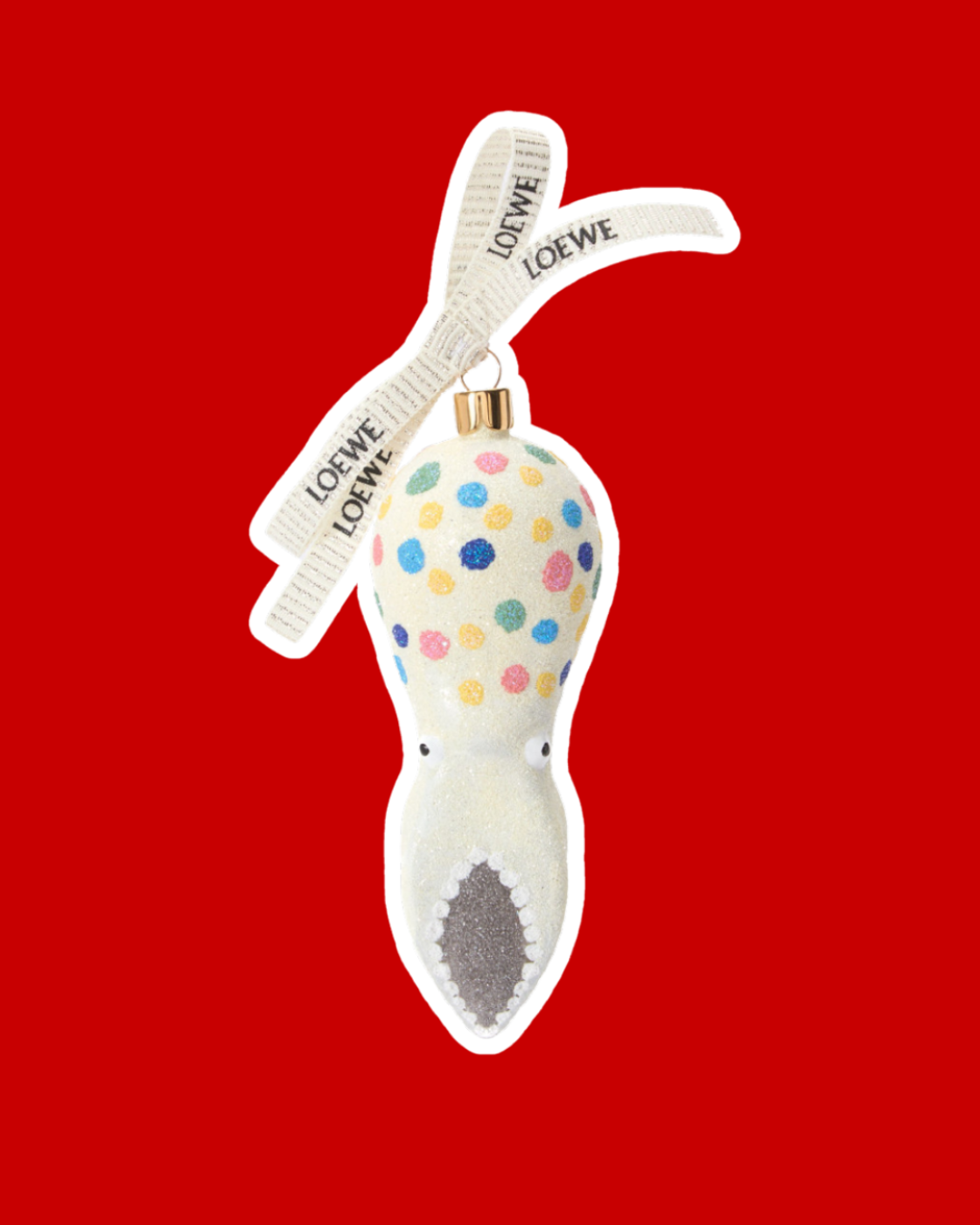 Octopus bauble in blown glass 120.00€
