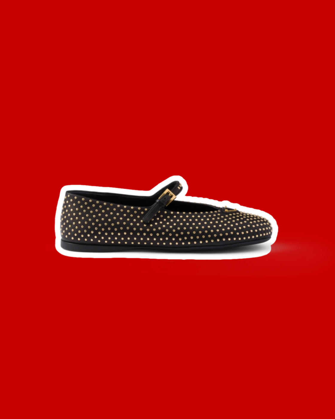 Nappa leather ballerinas with studs 1050,00€