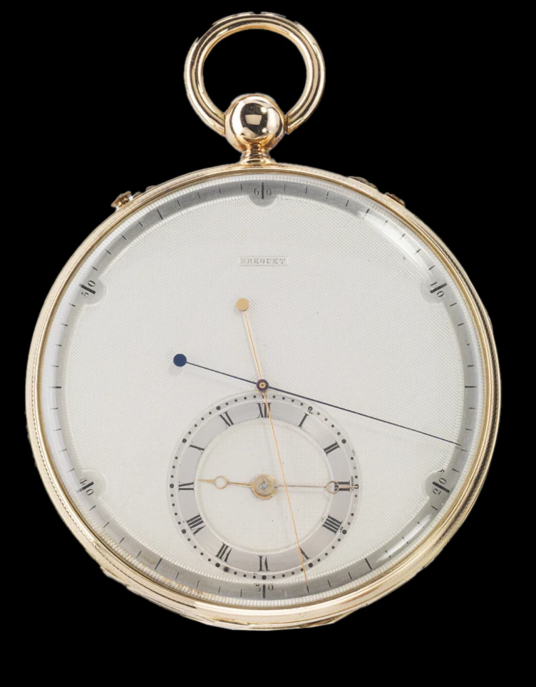 1820 Invention of the "chronomètre à doubles secondes"