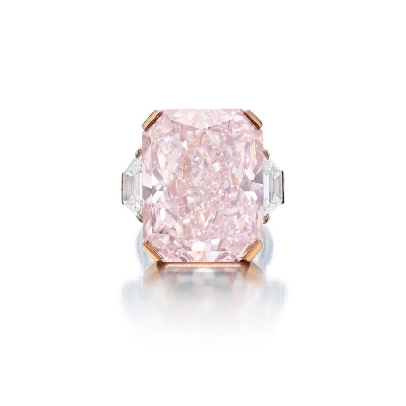 The 40.29 Carat Fancy Light Pink Diamond