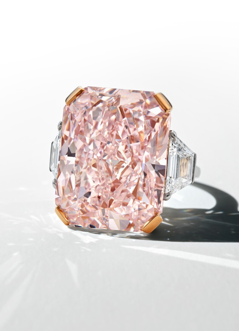 The 40.29 Carat Fancy Light Pink Diamond