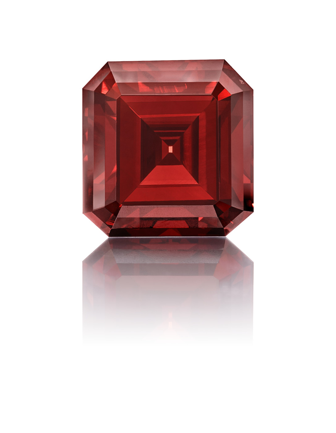 The Red Diamond 5.05-carat square emerald-cut Fancy Brown-Red Diamond