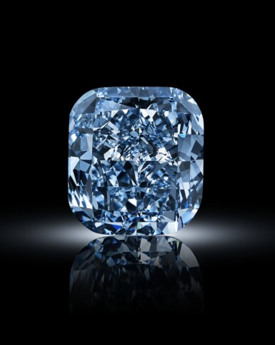 Mediterranean Blue Diamond - Estimate Around 20 Million USD - to be Sold in Sotheby's High Jewelry