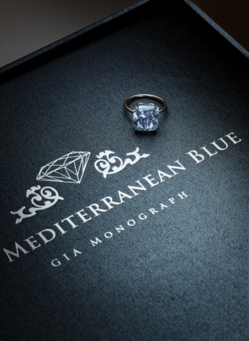 Mediterranean Blue Diamond - Estimate Around 20 Million USD - to be Sold in Sotheby's High Jewelry