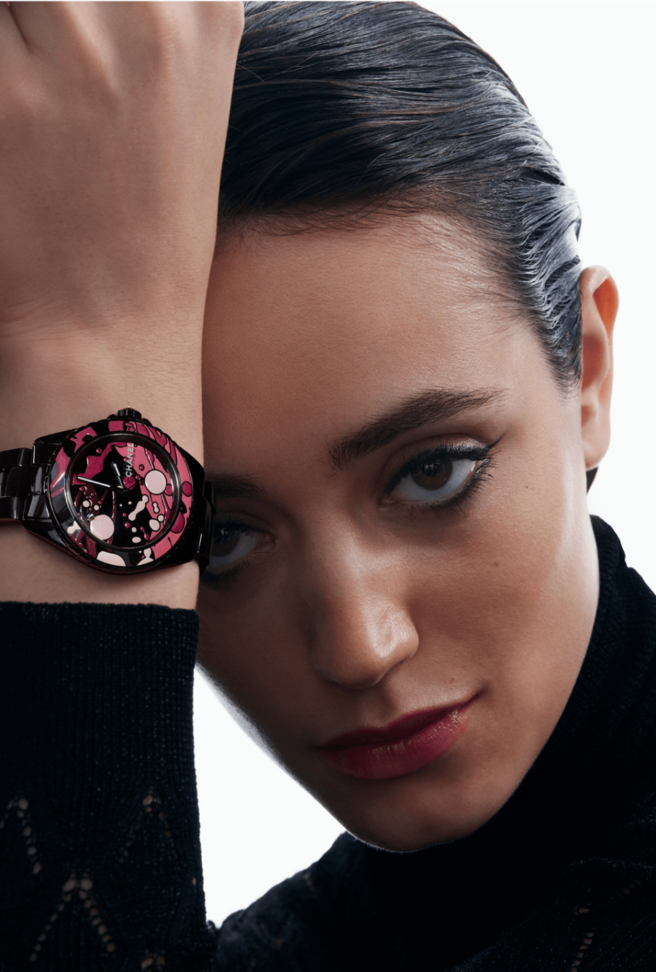 J12 “dripping art” watch