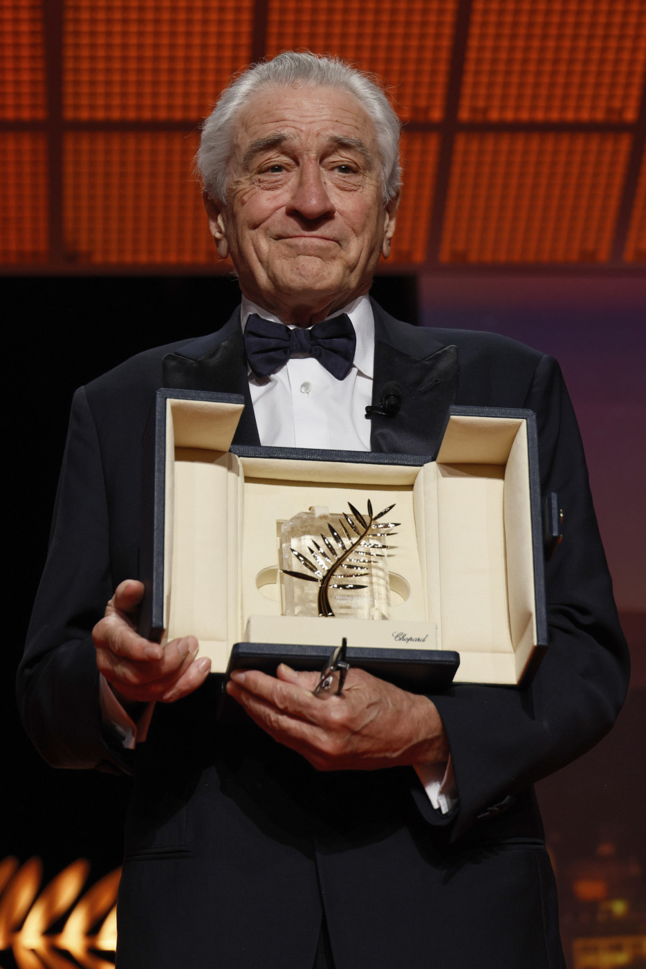 Robert De Niro recipient of the Honorary Palme d'Or, Photo by Joel C Ryan/Invision/AP