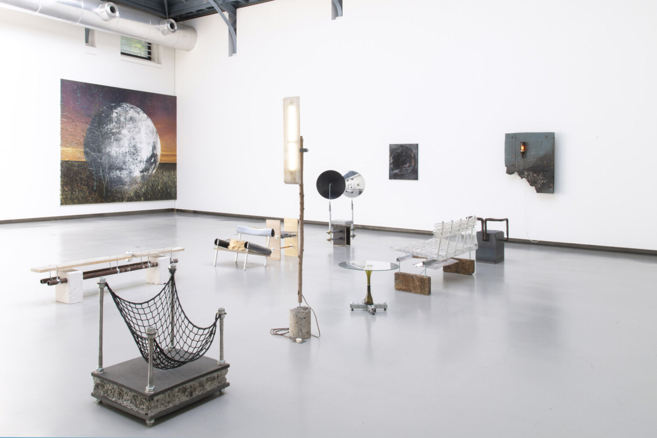 Vue de l'exposition d'Eva Nielsen « Aster », La Verrière 2025 © Isabelle Arthuis / Fondation d'entreprise Hermès
