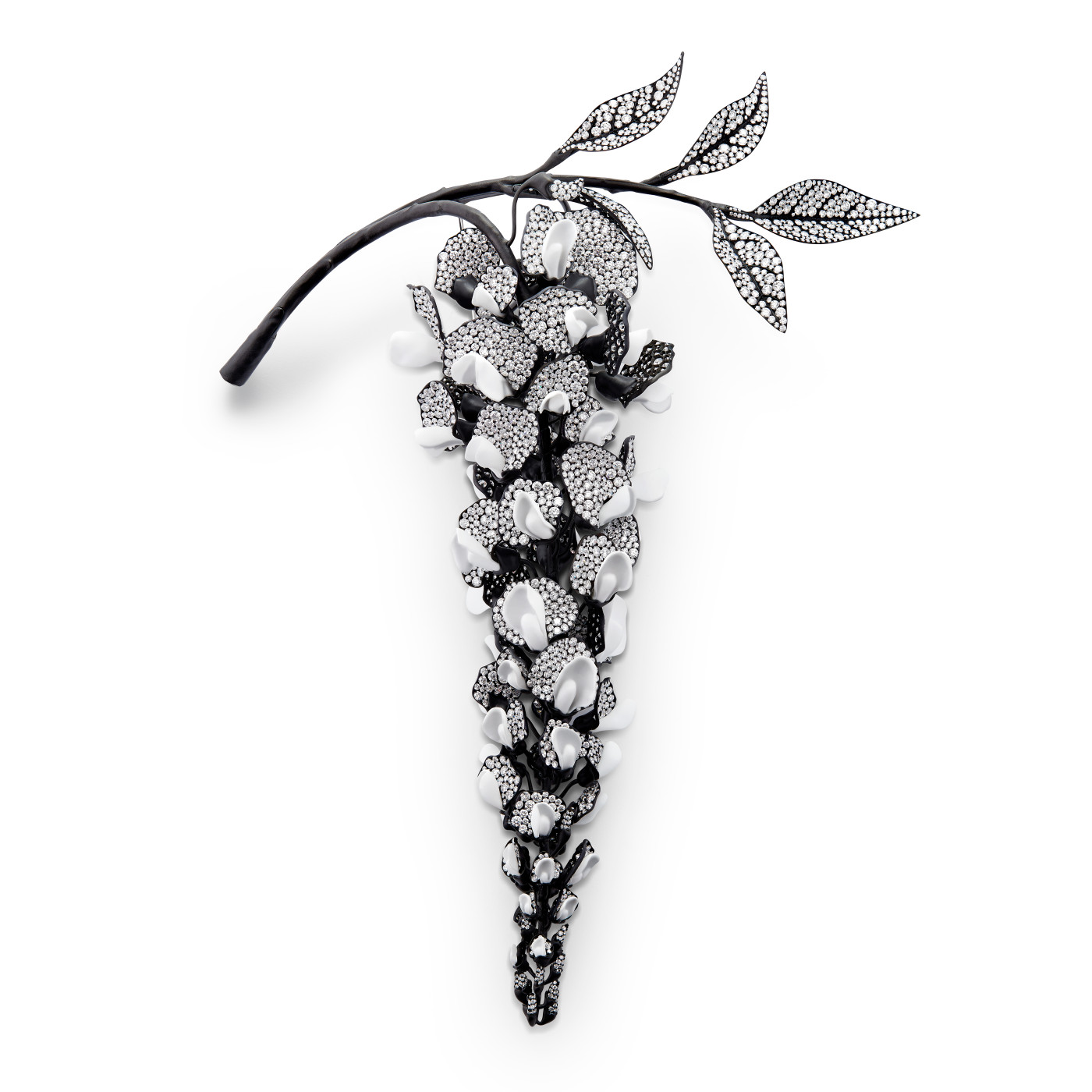 BOUCHERON Wisteria brooch, Composition N°3 price upon request