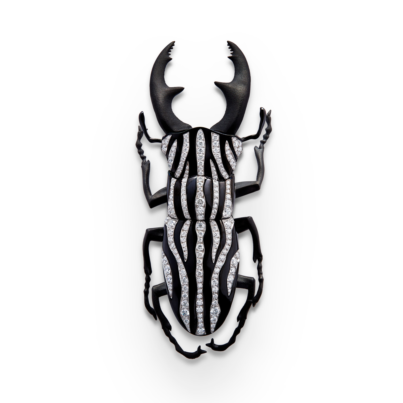 BOUCHERON Stag beetle brooch, Composition N°3 price upon request