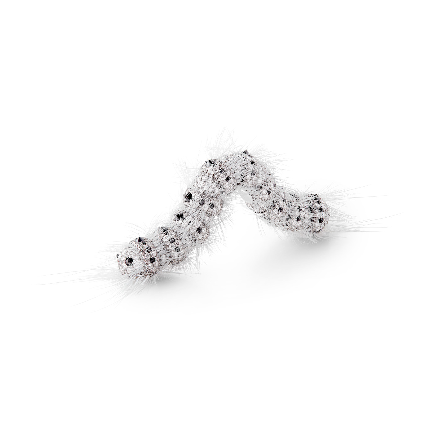 BOUCHERON Caterpillar brooch, Composition N°4 price upon request