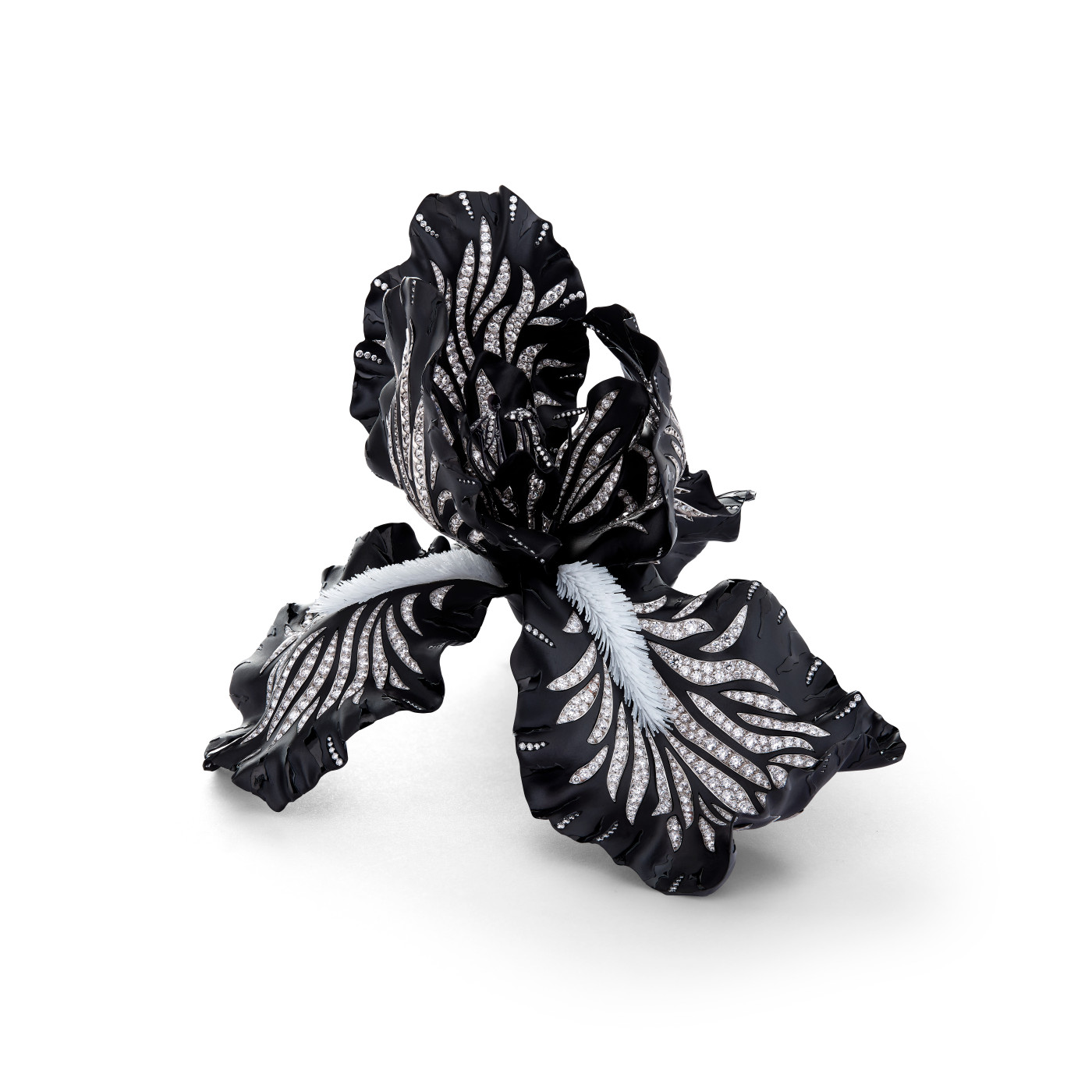BOUCHERON Iris brooch, Composition N°3 price upon request