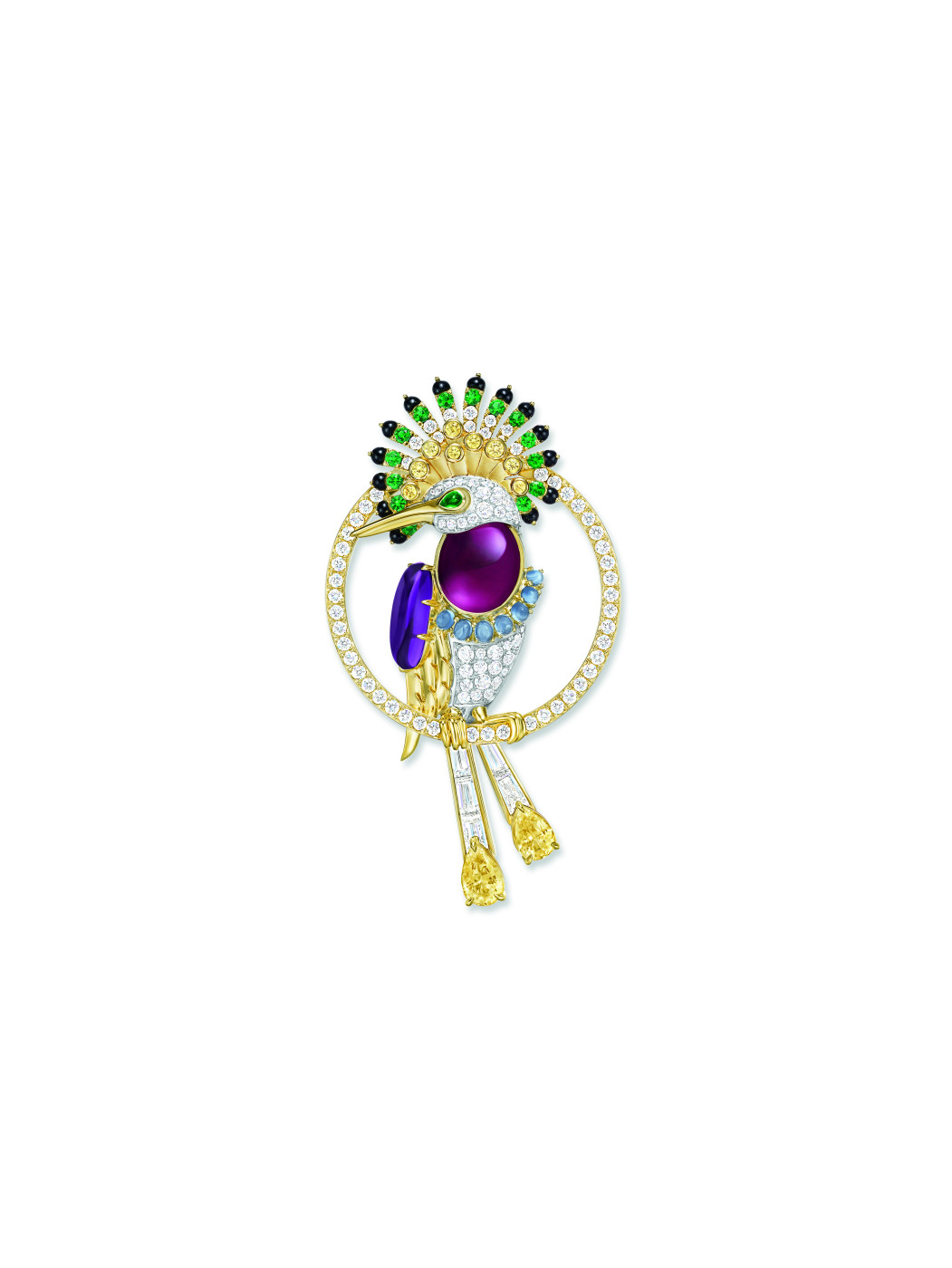 Harry Winston Exotic Bird Brooch