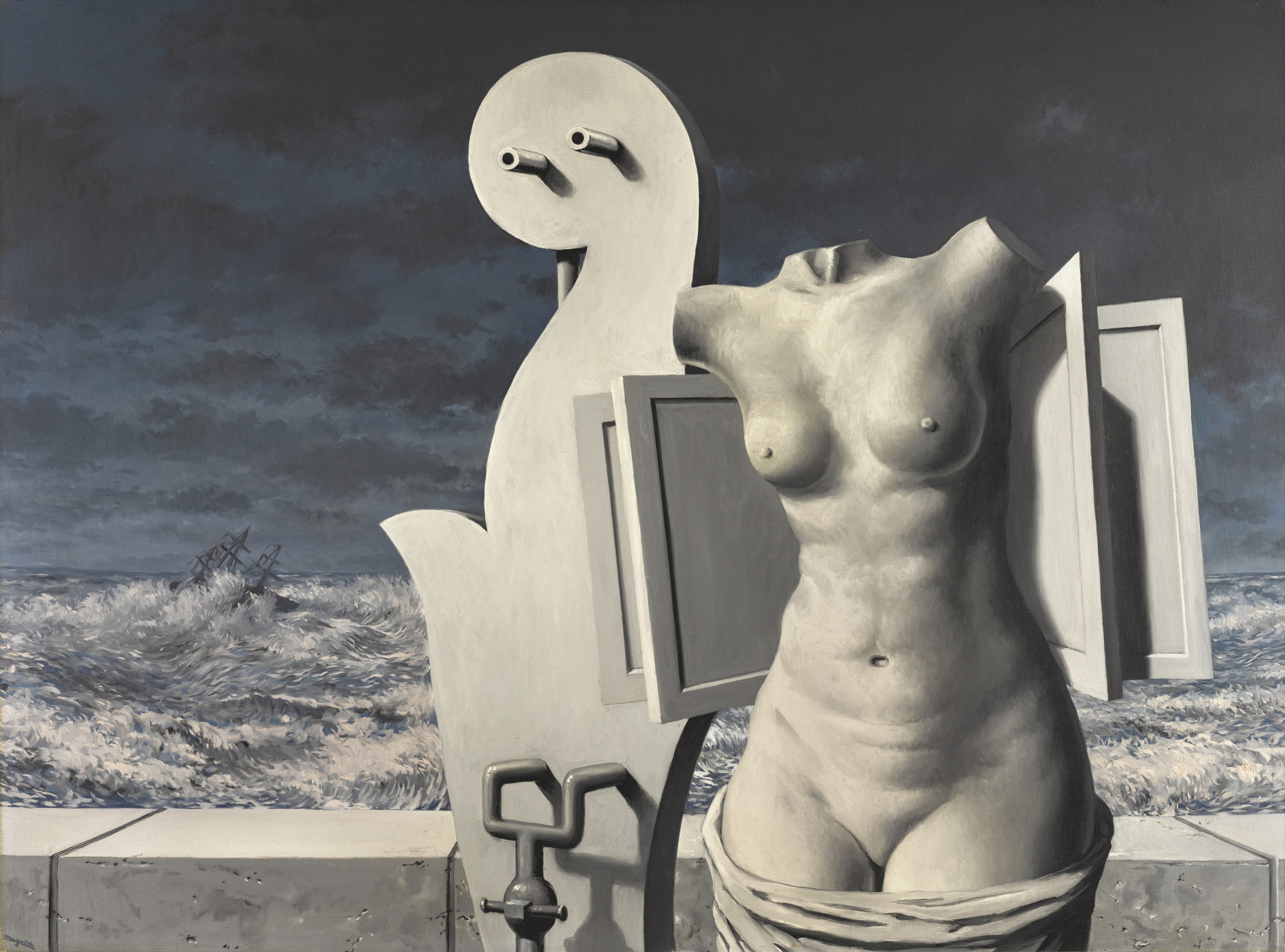 Lot 19, René Magritte, La Statue volante, est £9-12 million