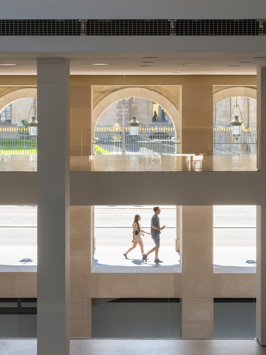 La Fondation Cartier pour l’art contemporain, 2 place du Palais-Royal, Paris. © Jean Nouvel / ADAGP, Paris, 2025. Photo © Martin Argyroglo