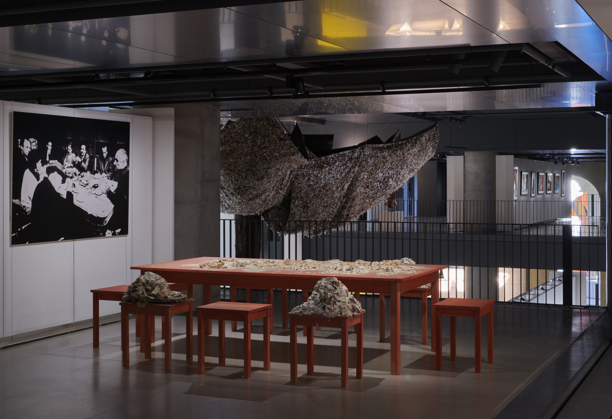 View from platform 4 Huang Yong Ping Solange Pessoa By Marc Domage