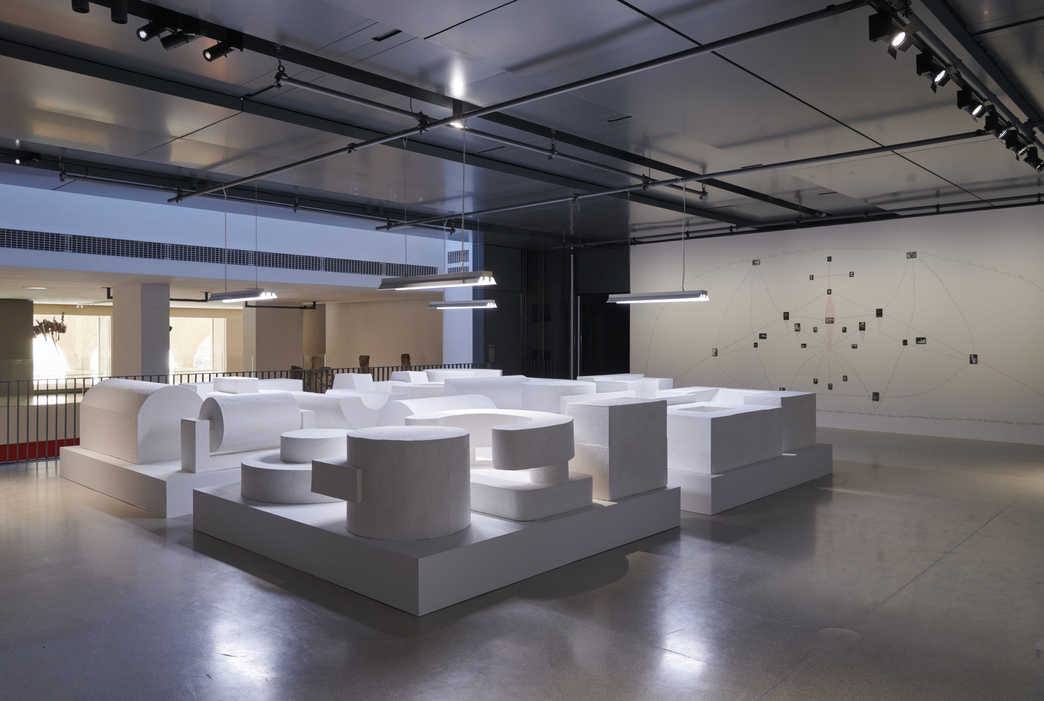 View from platform 5 Absalon Annette Messager By Marc Domage