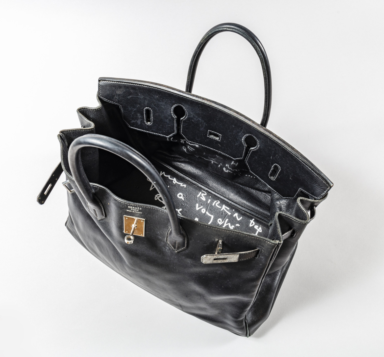 The Birkin Voyageur owned by Jane Birkin between 2003 and 2007, Sotheby's Abu Dhabi Auction