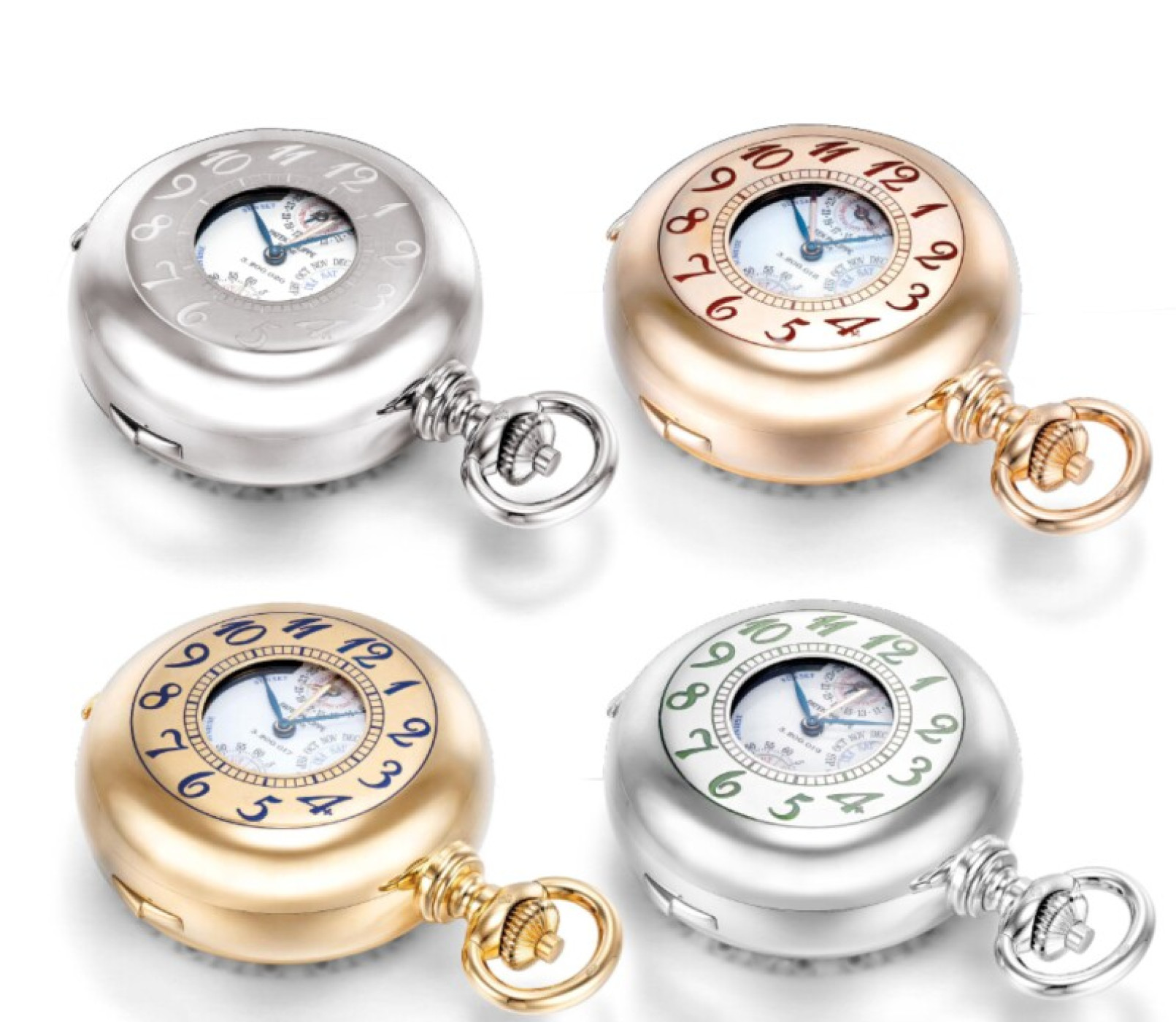 The first complete set of Patek Philippe Star Caliber 2000