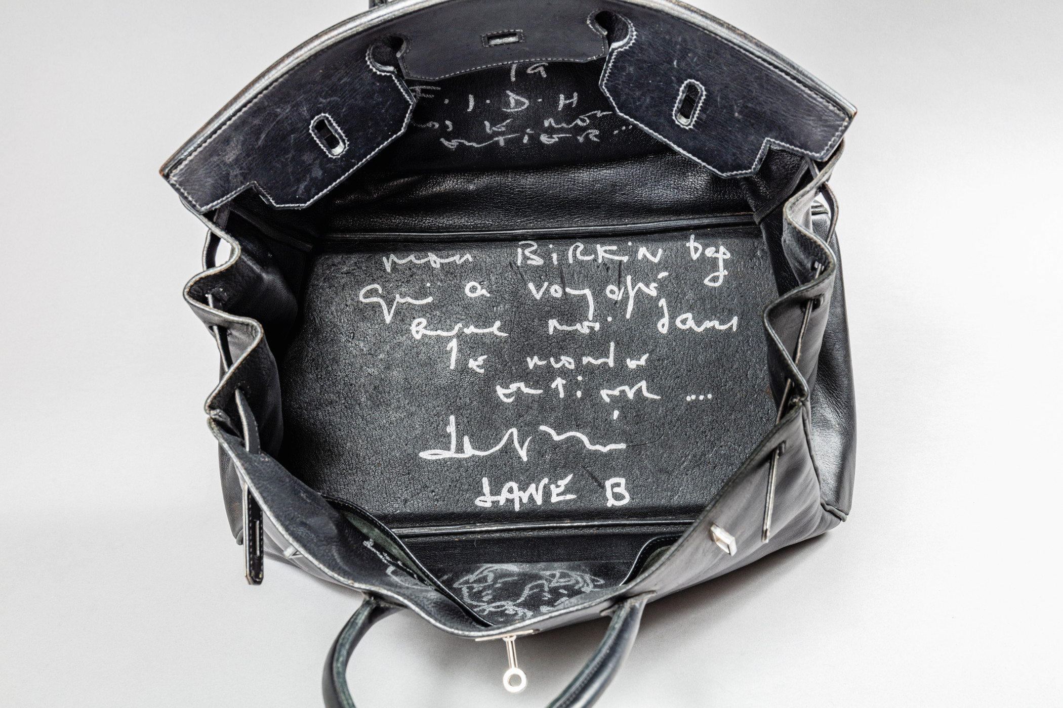 The Birkin Voyageur owned by Jane Birkin between 2003 and 2007, Sotheby's Abu Dhabi Auction