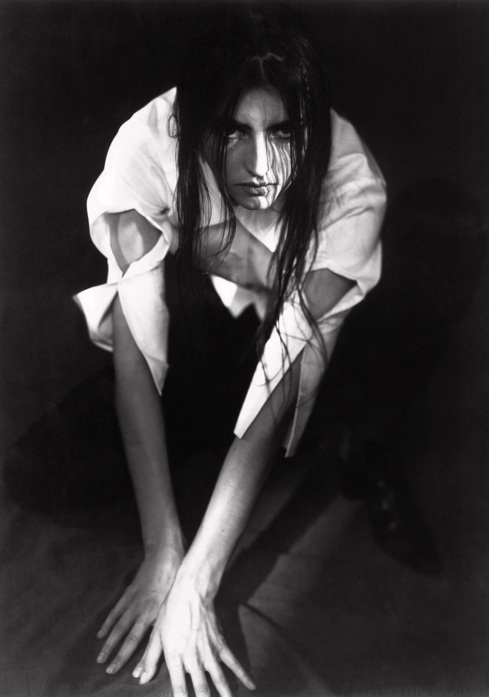 Ann Demeulemeester, Spring/Summer 1990, © Photo: Patrick Robyn