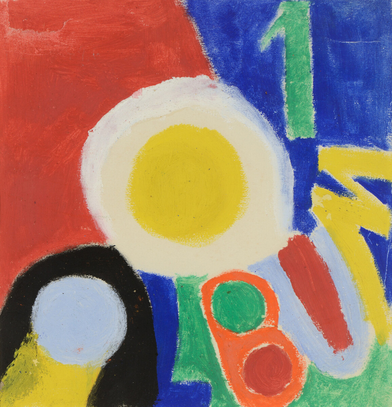 Sonia Delaunay, Projet de couverture pour l'album n° 1, 1916 Galerie Berès