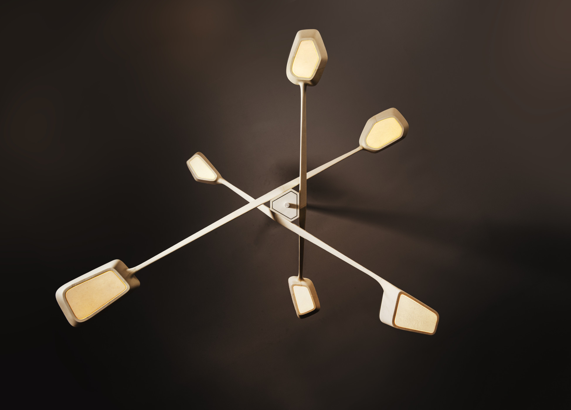 ORIGAMI CHANDELIER LIMITED EDITION OF 6 PIECES + AP / Achille Salvagni Atelier