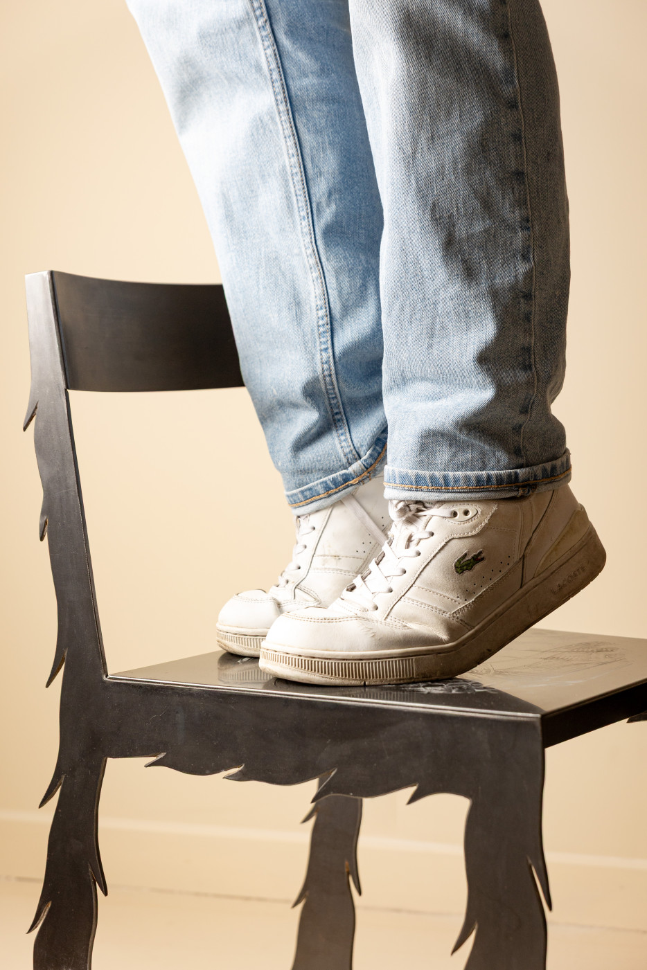CHAISE JEAN COUVREUR BASKET / Galerie Aurélien Jeauneau