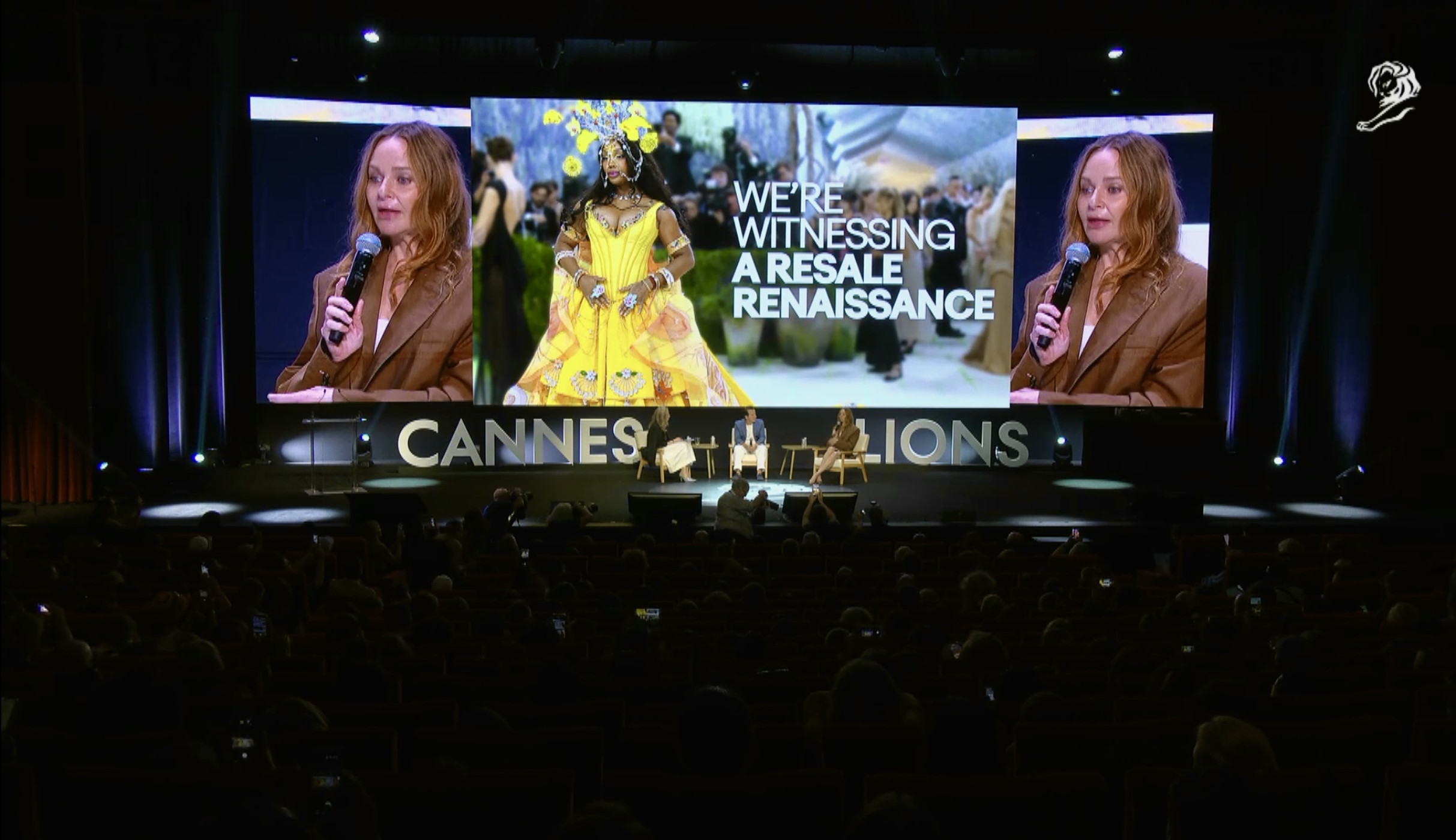 Samantha Conti, Women's Wear Daily |  Jamie Iannone, eBay, CEO | Stella McCartney, fashion designer