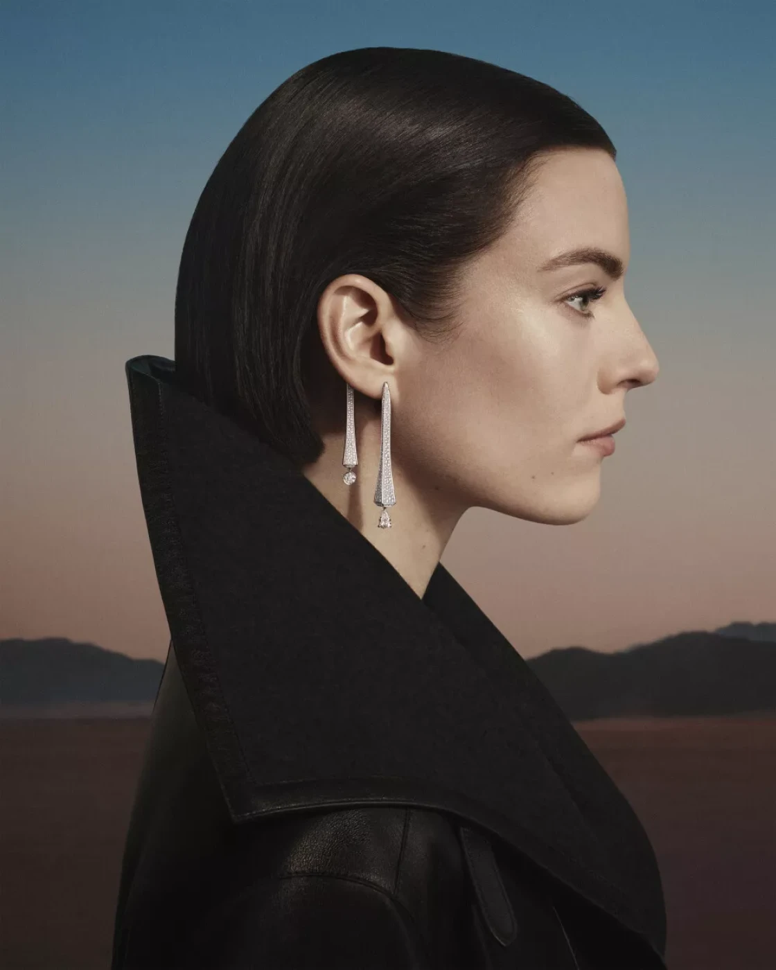 Hermès Clou de forge lumière Mono Earring © Julien Martinez Leclerc
