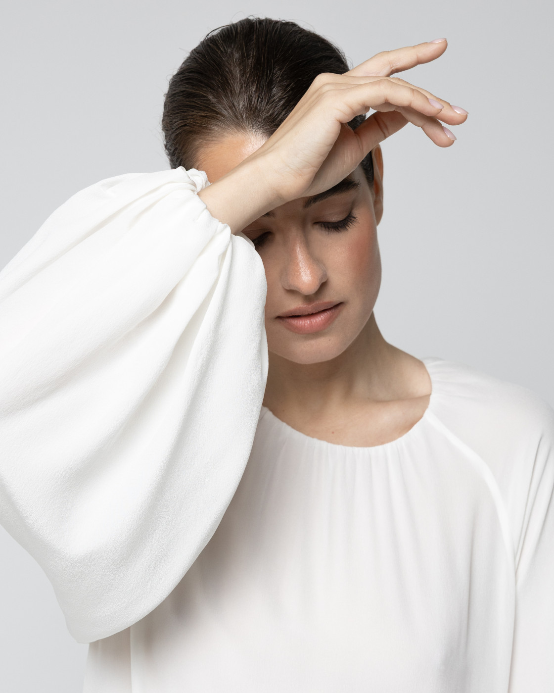 IACUBENCO Look 1 Angèle silk dress