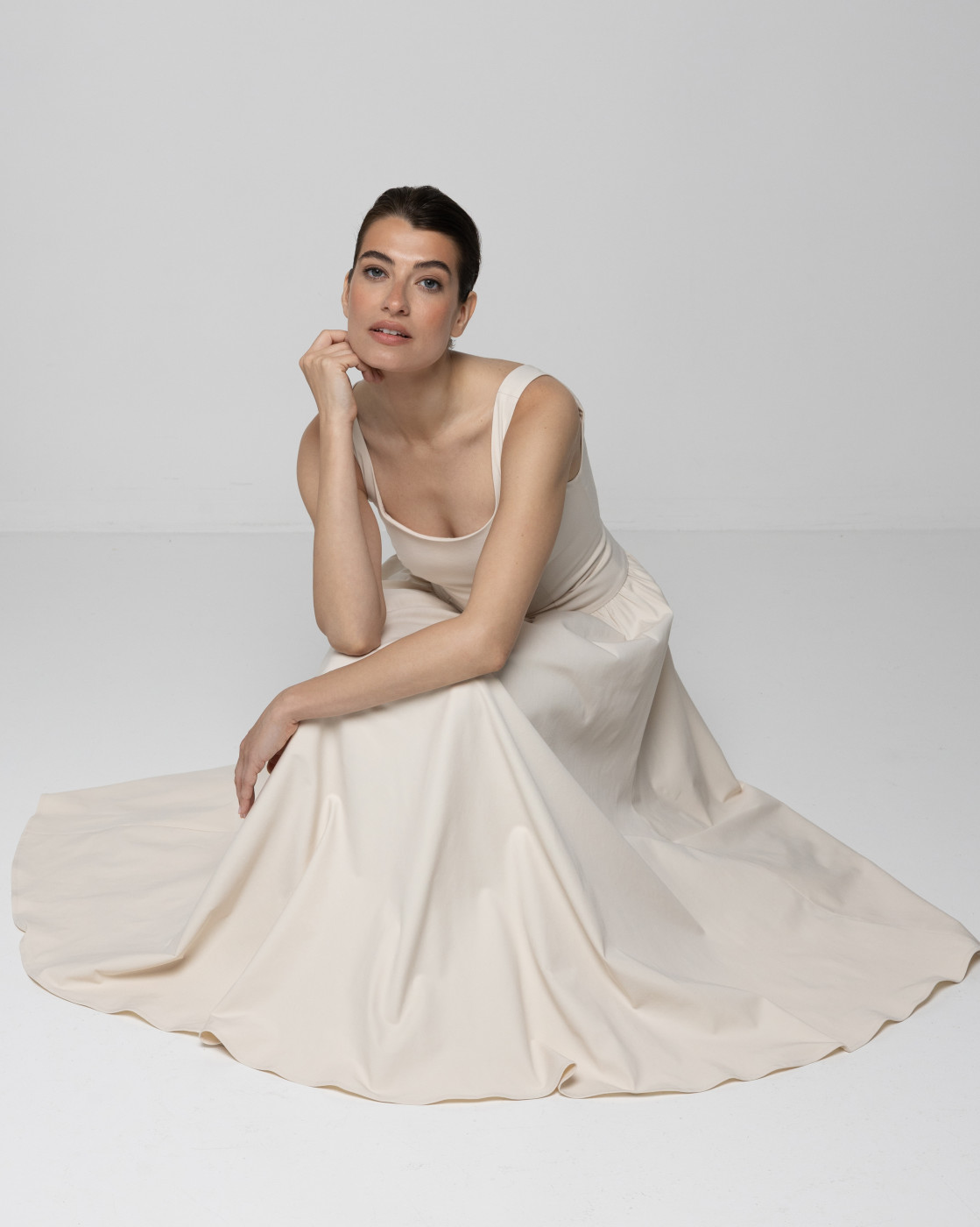 IACUBENCO Look 3 Laurence cotton dress