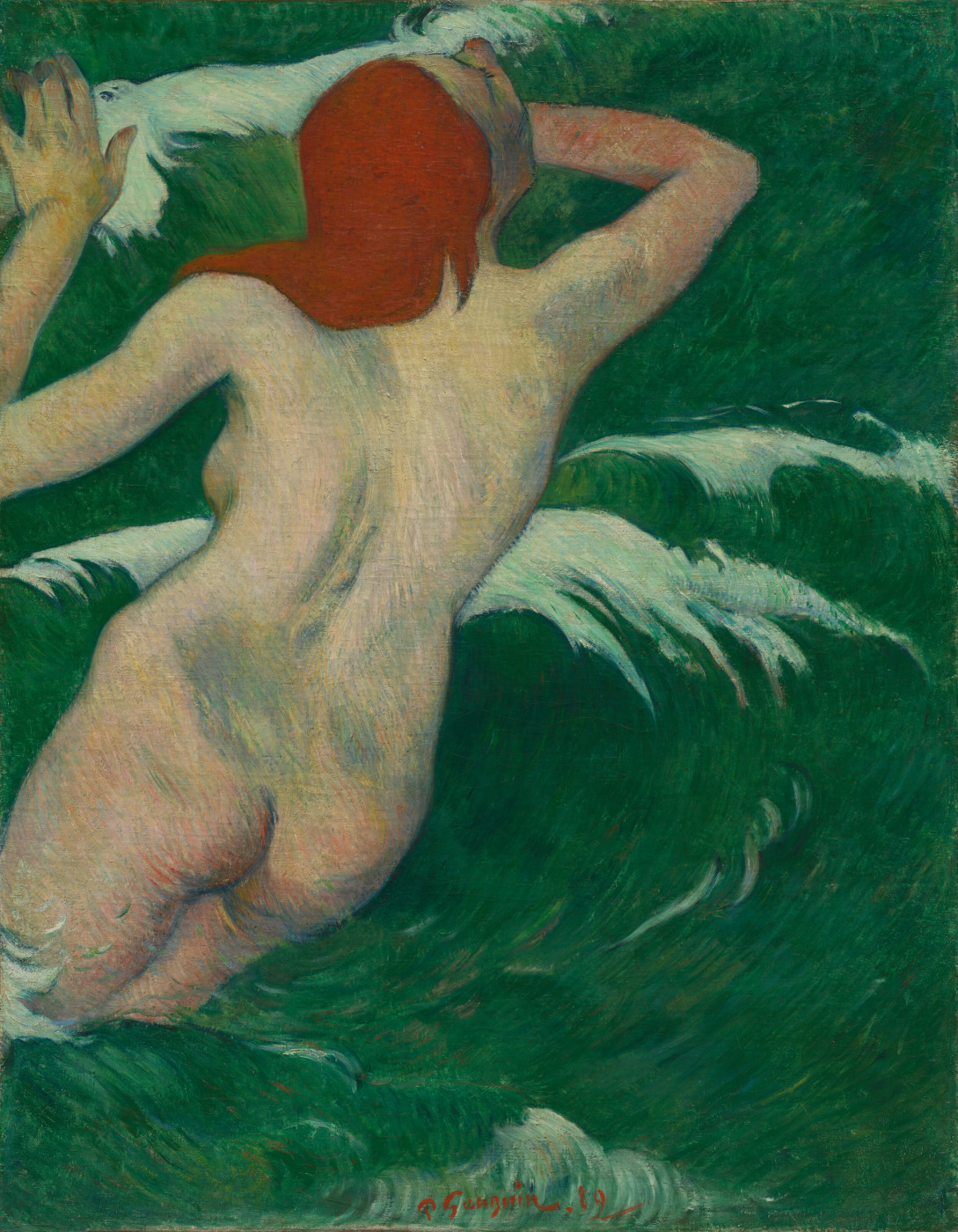 Paul Gauguin, In the Waves, 1889, The Cleveland Museum of Art, Gift of Mr. and Mrs. William Powell Jones, 1978.63 Acquired by Fayet on March 10, 1906 from the Galerie Berheim-Jeune Sold by Fayet in February 1907 to Ambroise Vollard