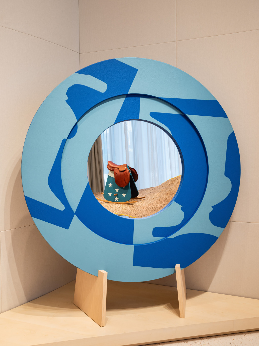 Objects on display at the Hermès petit h exhibition, Dubai, 2026. Courtesy of Hermès.