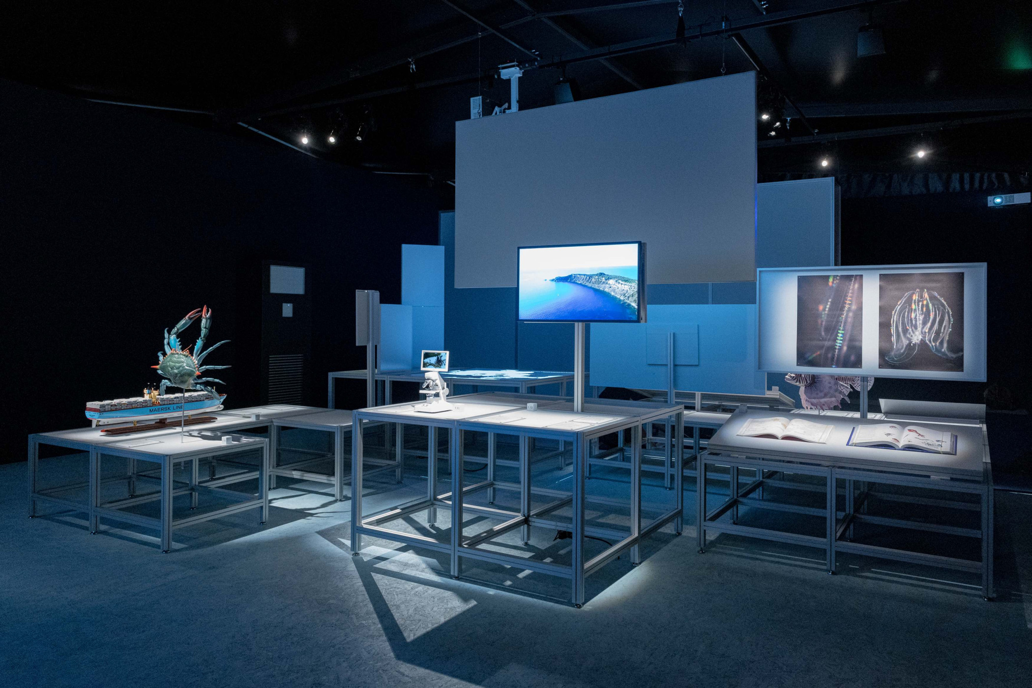 SEA BEYOND Ocean&Climate Village Luna Rossa Base - Courtesy of Prada Group.