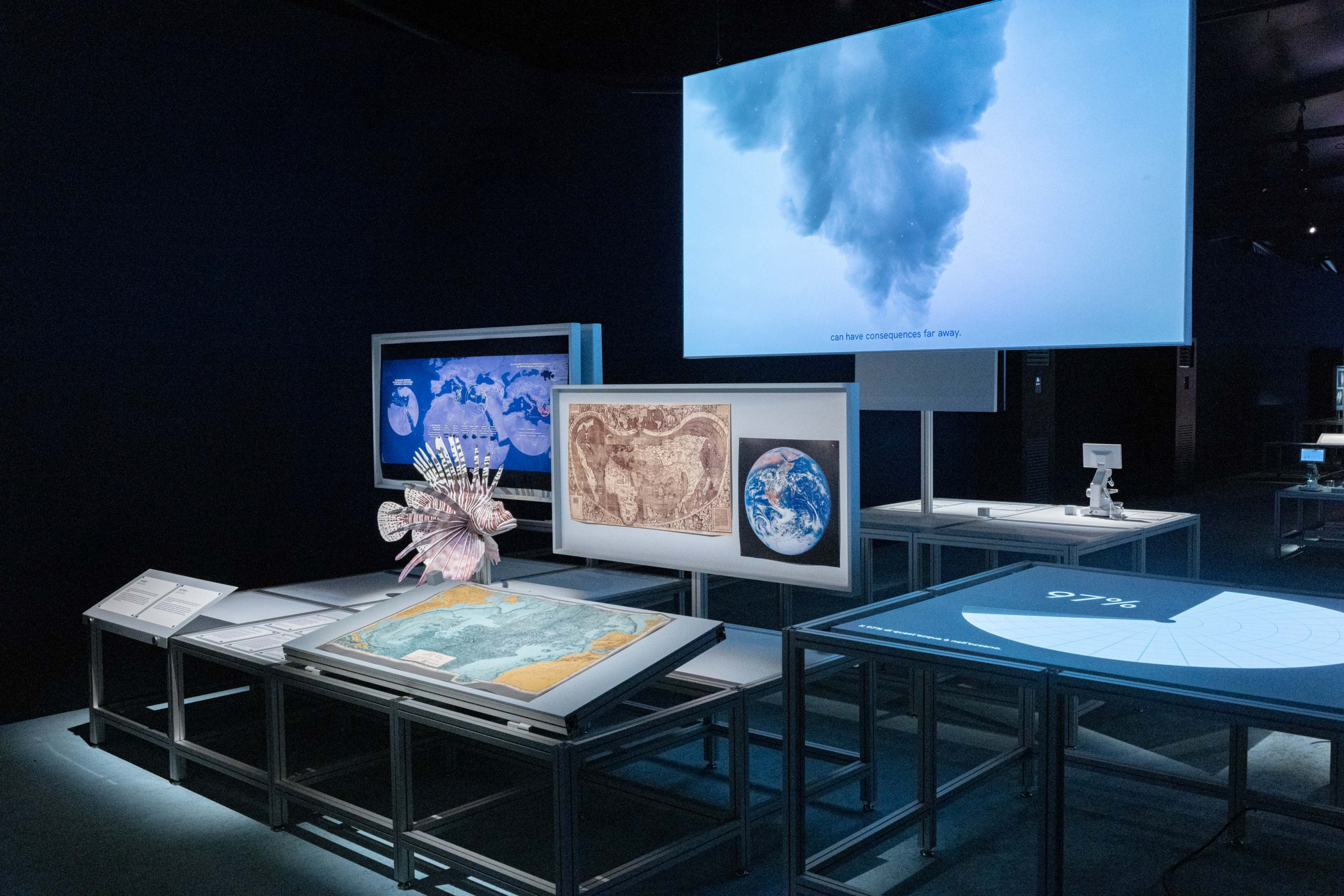 SEA BEYOND Ocean&Climate Village Luna Rossa Base - Courtesy of Prada Group.
