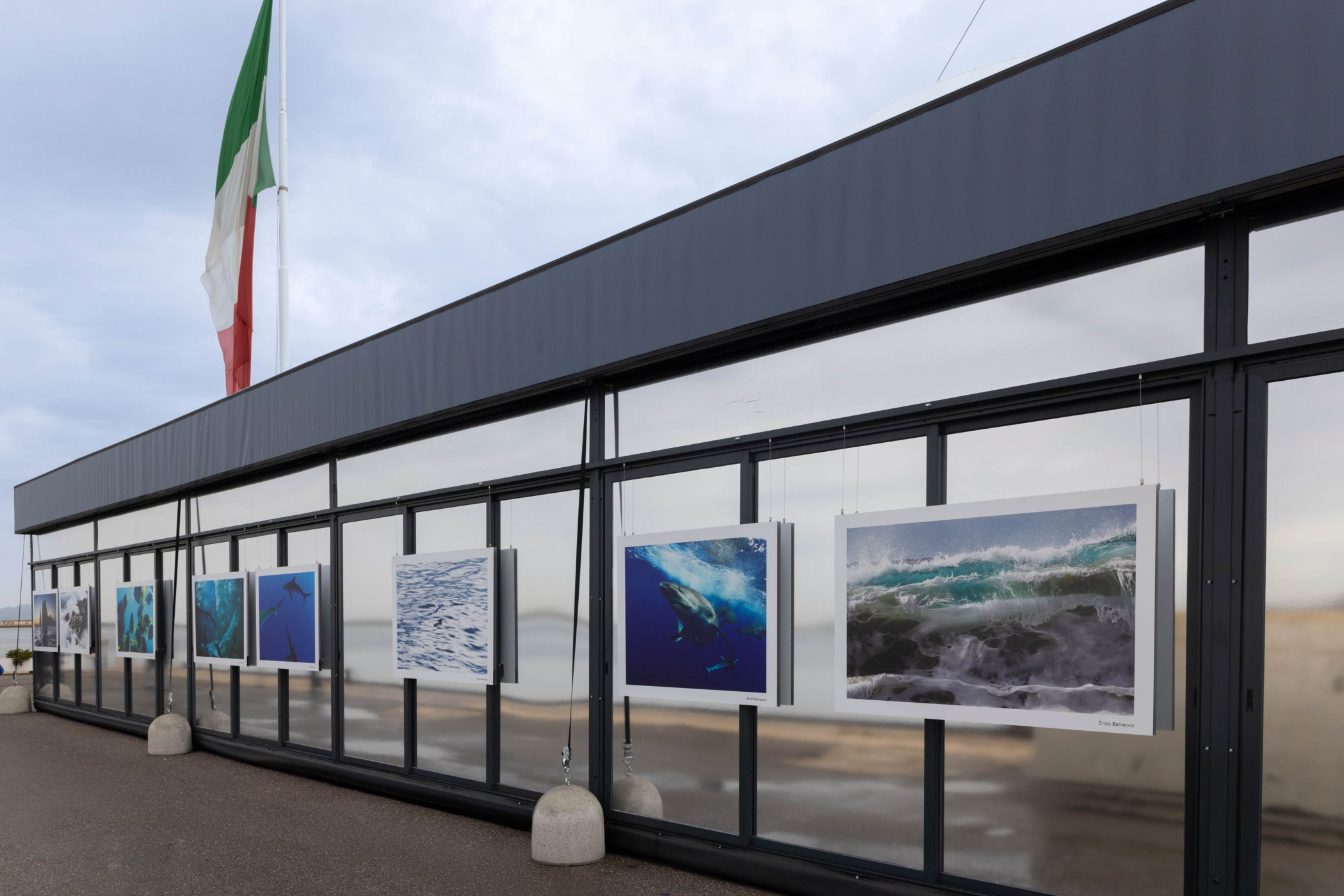 SEA BEYOND Ocean&Climate Village Luna Rossa Base - Courtesy of Prada Group.